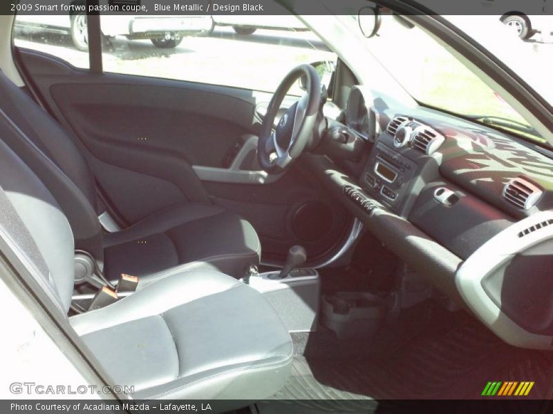 Blue Metallic / Design Black 2009 Smart fortwo passion coupe