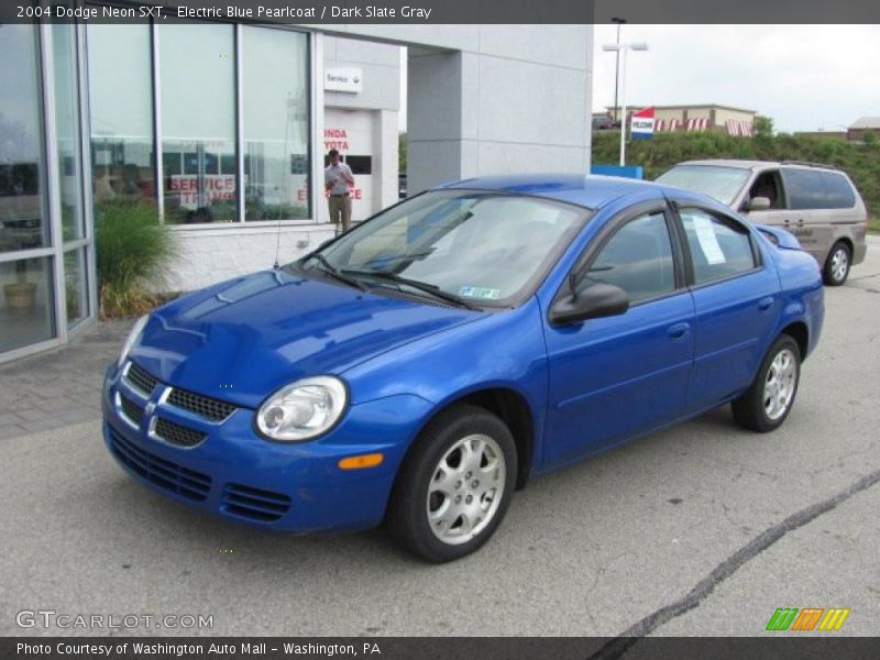 Electric Blue Pearlcoat / Dark Slate Gray 2004 Dodge Neon SXT