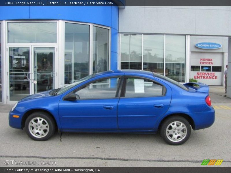 Electric Blue Pearlcoat / Dark Slate Gray 2004 Dodge Neon SXT