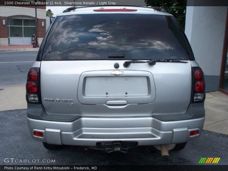 Silverstone Metallic / Light Gray 2006 Chevrolet TrailBlazer LS 4x4
