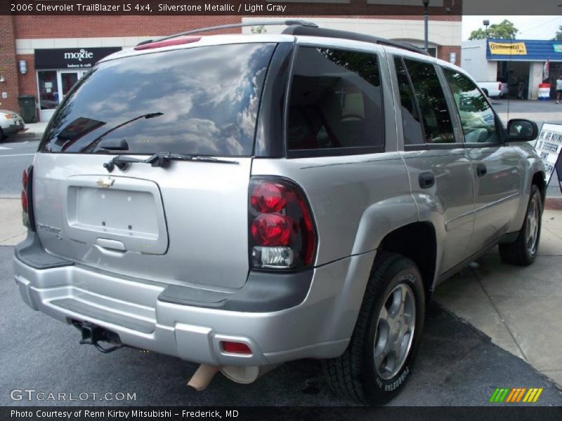 Silverstone Metallic / Light Gray 2006 Chevrolet TrailBlazer LS 4x4