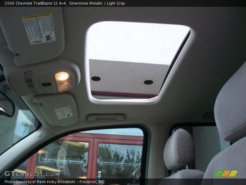 Silverstone Metallic / Light Gray 2006 Chevrolet TrailBlazer LS 4x4