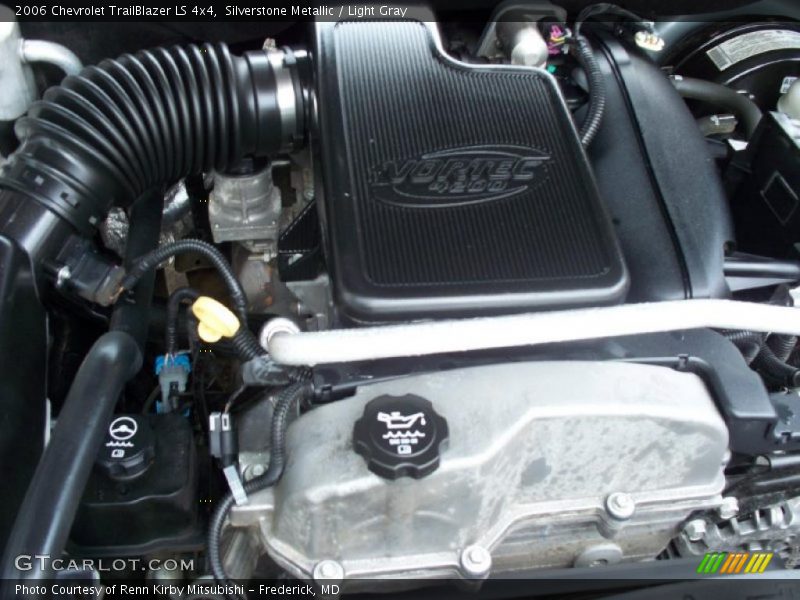 Silverstone Metallic / Light Gray 2006 Chevrolet TrailBlazer LS 4x4