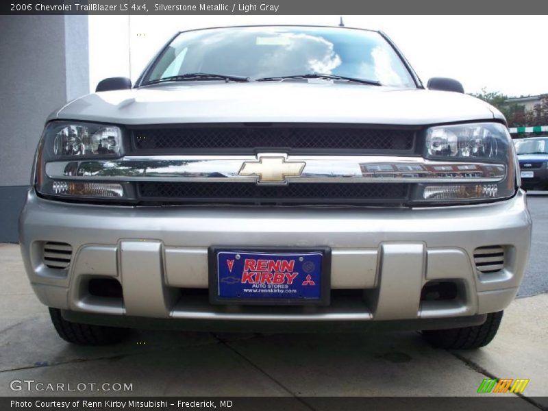 Silverstone Metallic / Light Gray 2006 Chevrolet TrailBlazer LS 4x4
