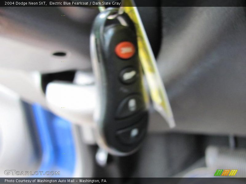 Electric Blue Pearlcoat / Dark Slate Gray 2004 Dodge Neon SXT