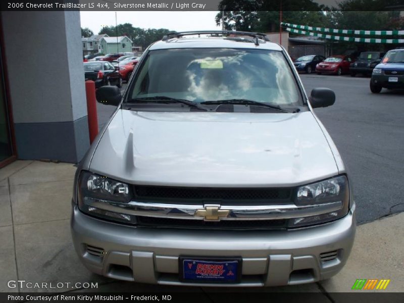 Silverstone Metallic / Light Gray 2006 Chevrolet TrailBlazer LS 4x4