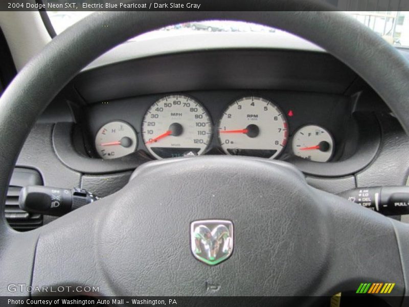 Electric Blue Pearlcoat / Dark Slate Gray 2004 Dodge Neon SXT
