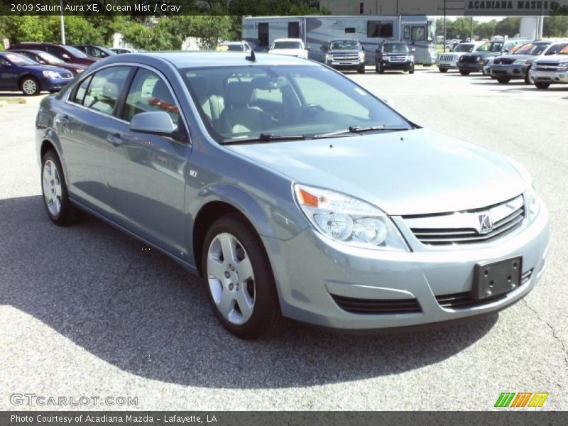 Ocean Mist / Gray 2009 Saturn Aura XE