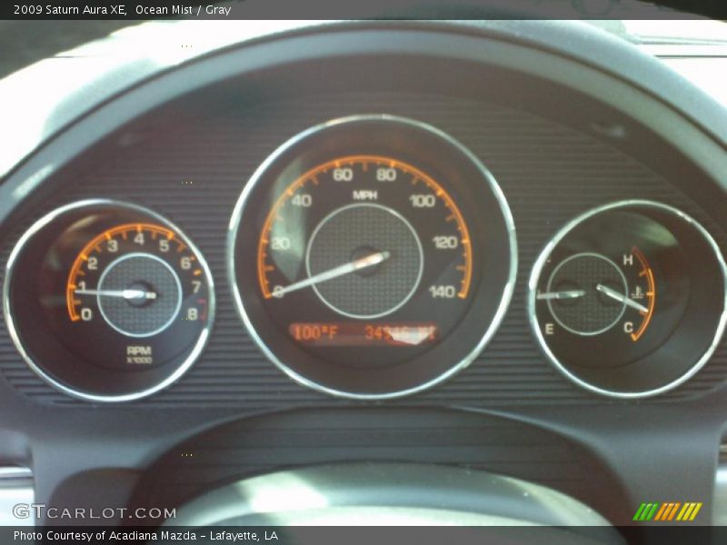 Ocean Mist / Gray 2009 Saturn Aura XE