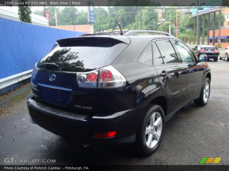 Black Onyx / Black 2006 Lexus RX 330 AWD