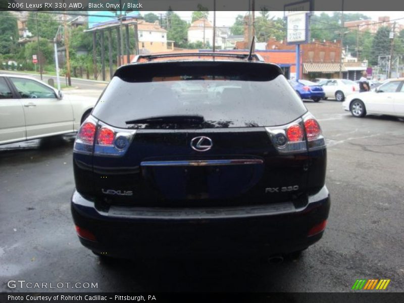 Black Onyx / Black 2006 Lexus RX 330 AWD