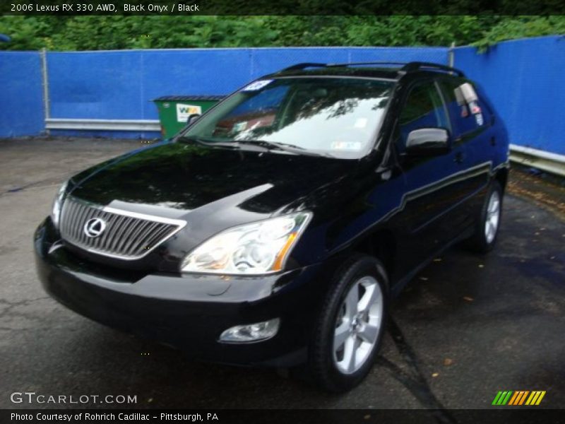 Black Onyx / Black 2006 Lexus RX 330 AWD