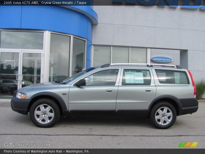 Crystal Green Metallic / Taupe 2005 Volvo XC70 AWD