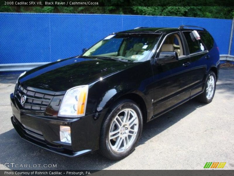 Black Raven / Cashmere/Cocoa 2008 Cadillac SRX V8