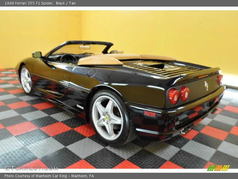 Black / Tan 1999 Ferrari 355 F1 Spider