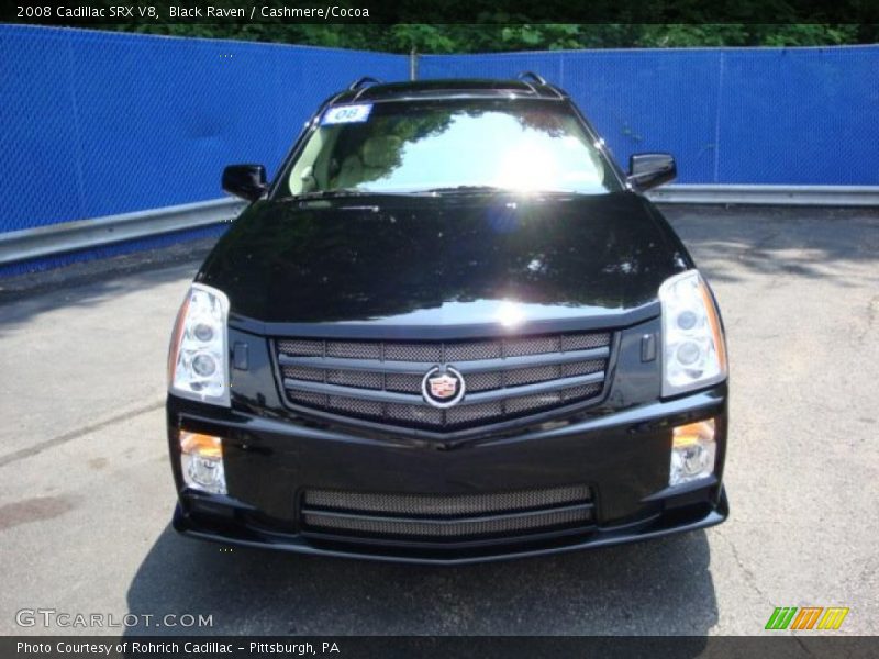 Black Raven / Cashmere/Cocoa 2008 Cadillac SRX V8