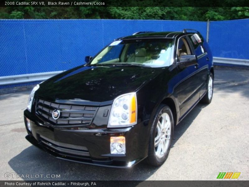 Black Raven / Cashmere/Cocoa 2008 Cadillac SRX V8