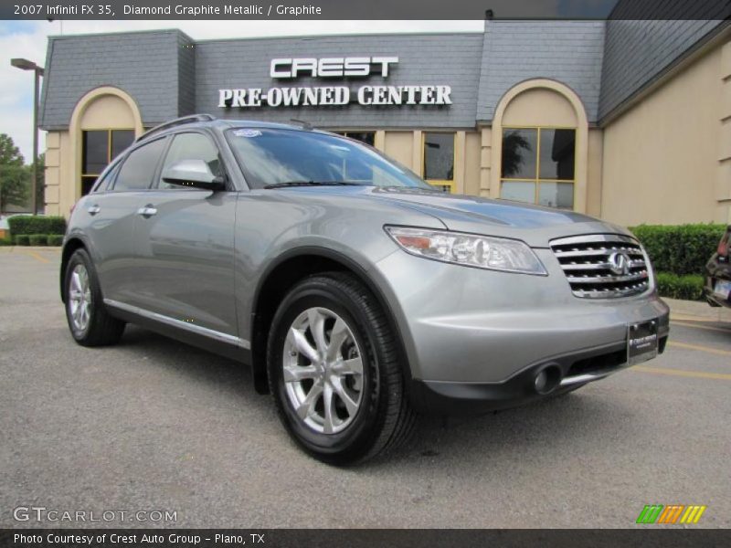 Diamond Graphite Metallic / Graphite 2007 Infiniti FX 35