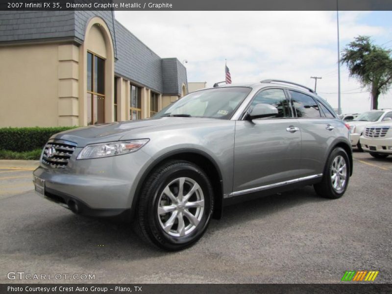 Diamond Graphite Metallic / Graphite 2007 Infiniti FX 35