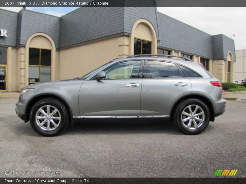 Diamond Graphite Metallic / Graphite 2007 Infiniti FX 35