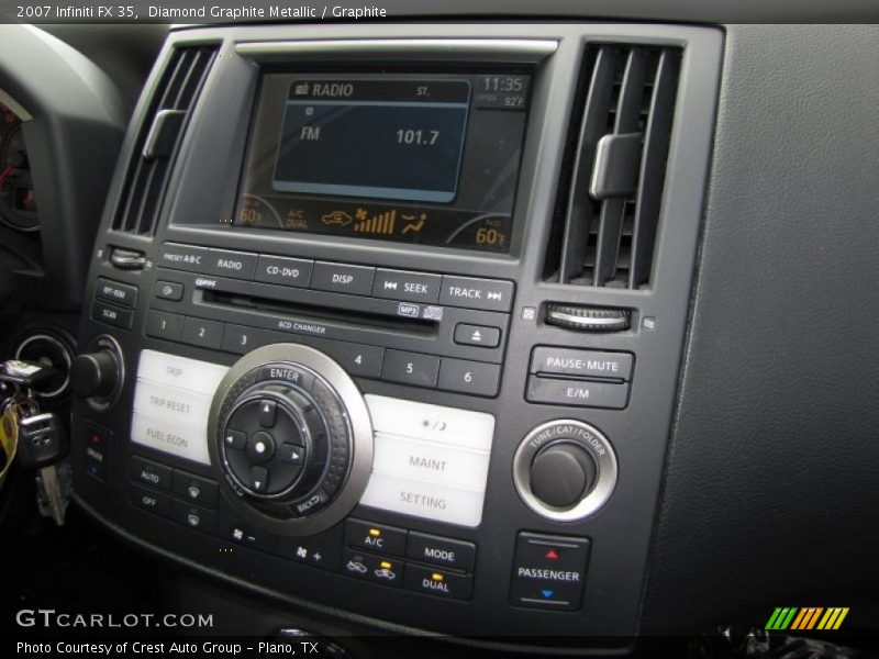 Diamond Graphite Metallic / Graphite 2007 Infiniti FX 35