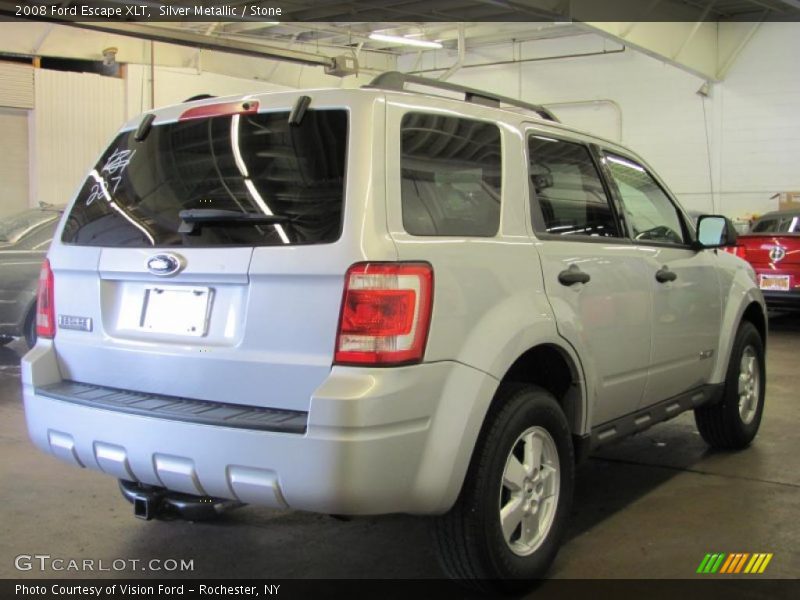 Silver Metallic / Stone 2008 Ford Escape XLT