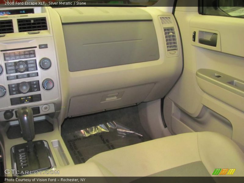 Silver Metallic / Stone 2008 Ford Escape XLT