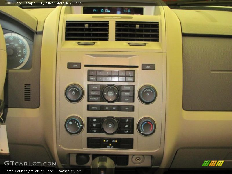 Silver Metallic / Stone 2008 Ford Escape XLT