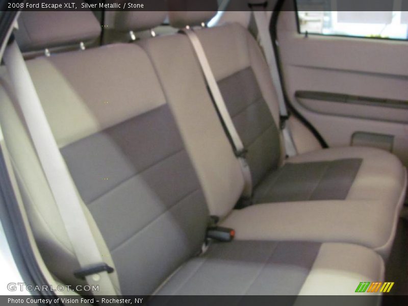 Silver Metallic / Stone 2008 Ford Escape XLT