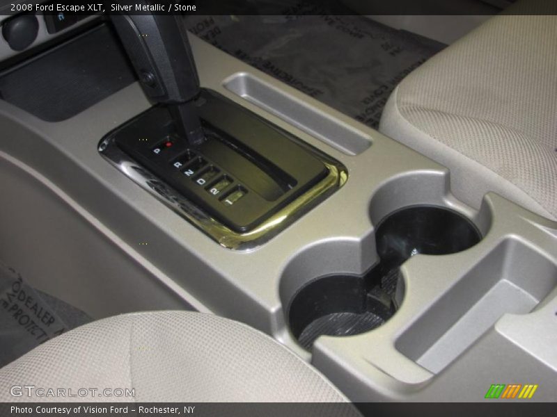 Silver Metallic / Stone 2008 Ford Escape XLT