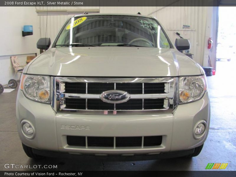 Silver Metallic / Stone 2008 Ford Escape XLT