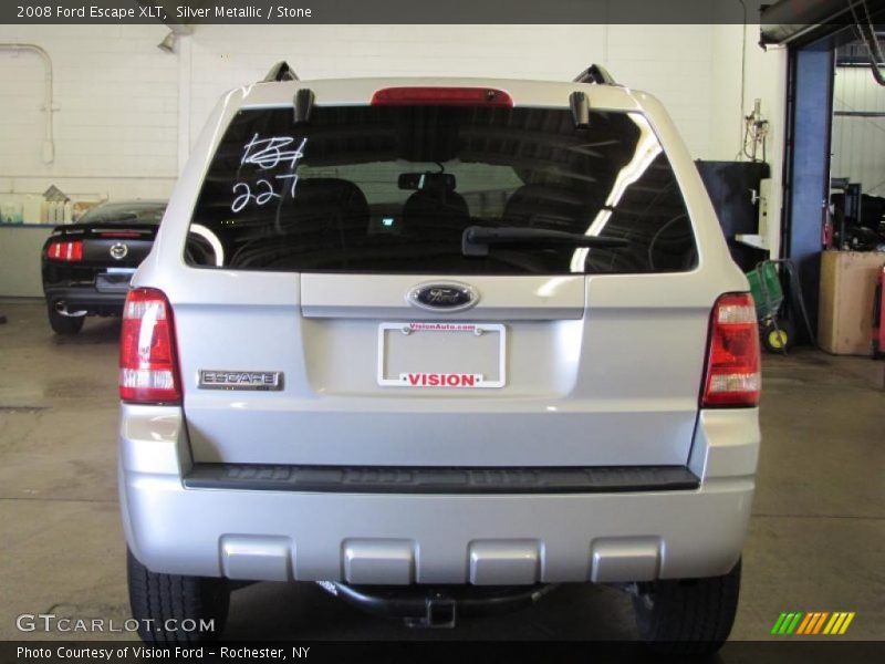 Silver Metallic / Stone 2008 Ford Escape XLT