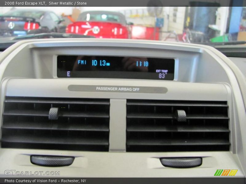 Silver Metallic / Stone 2008 Ford Escape XLT