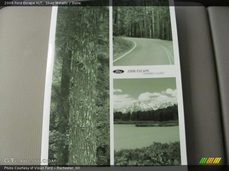 Silver Metallic / Stone 2008 Ford Escape XLT