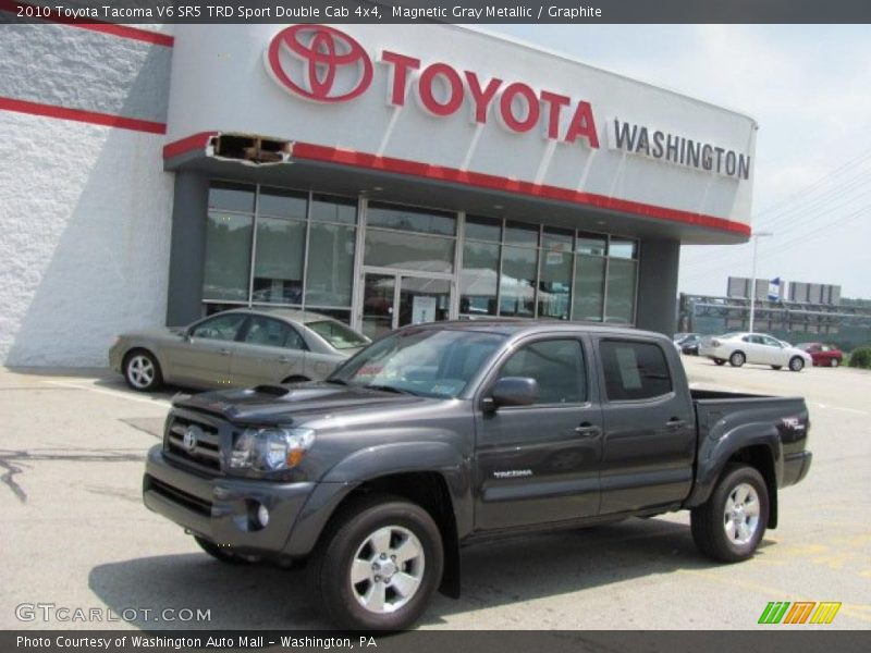 Magnetic Gray Metallic / Graphite 2010 Toyota Tacoma V6 SR5 TRD Sport Double Cab 4x4