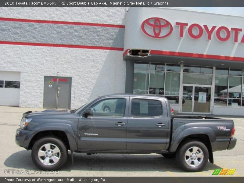 Magnetic Gray Metallic / Graphite 2010 Toyota Tacoma V6 SR5 TRD Sport Double Cab 4x4
