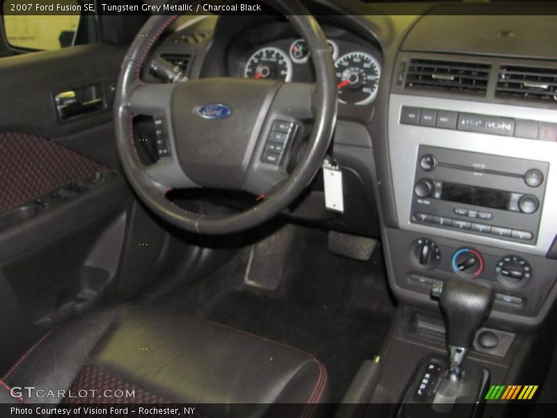 Tungsten Grey Metallic / Charcoal Black 2007 Ford Fusion SE