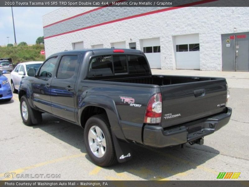 Magnetic Gray Metallic / Graphite 2010 Toyota Tacoma V6 SR5 TRD Sport Double Cab 4x4