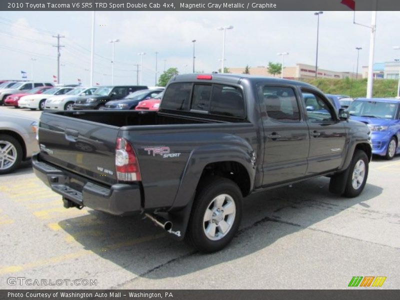 Magnetic Gray Metallic / Graphite 2010 Toyota Tacoma V6 SR5 TRD Sport Double Cab 4x4
