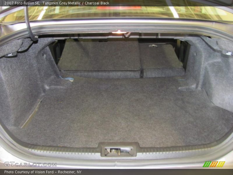 Tungsten Grey Metallic / Charcoal Black 2007 Ford Fusion SE