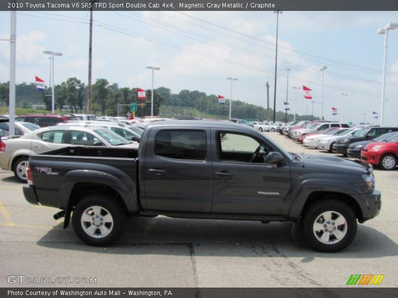 Magnetic Gray Metallic / Graphite 2010 Toyota Tacoma V6 SR5 TRD Sport Double Cab 4x4