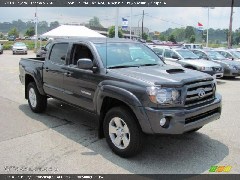 Magnetic Gray Metallic / Graphite 2010 Toyota Tacoma V6 SR5 TRD Sport Double Cab 4x4