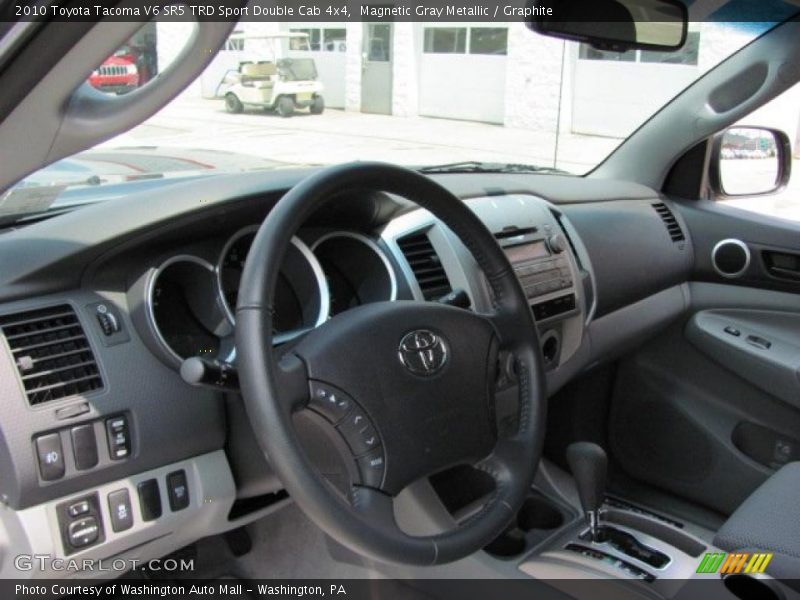 Magnetic Gray Metallic / Graphite 2010 Toyota Tacoma V6 SR5 TRD Sport Double Cab 4x4