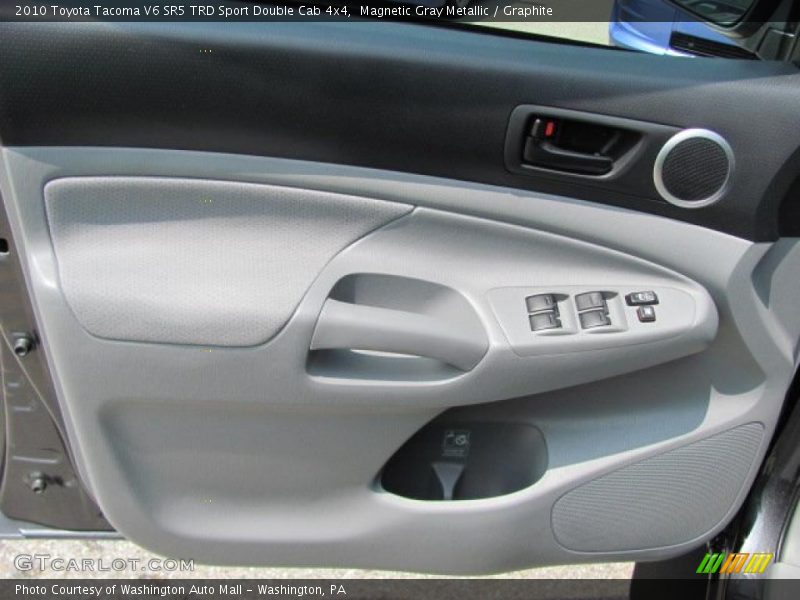 Magnetic Gray Metallic / Graphite 2010 Toyota Tacoma V6 SR5 TRD Sport Double Cab 4x4