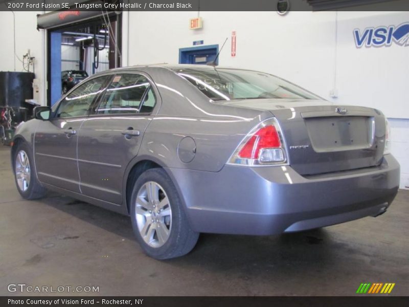 Tungsten Grey Metallic / Charcoal Black 2007 Ford Fusion SE