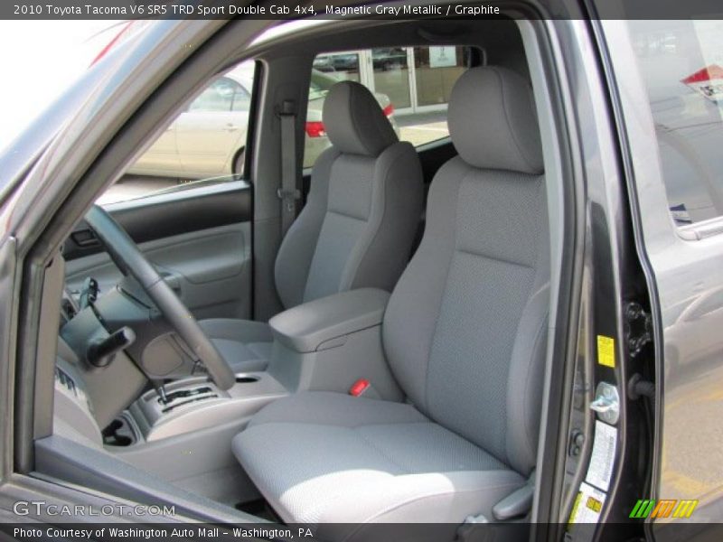 Magnetic Gray Metallic / Graphite 2010 Toyota Tacoma V6 SR5 TRD Sport Double Cab 4x4