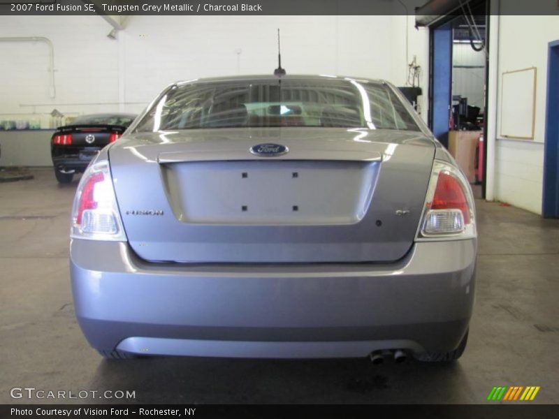 Tungsten Grey Metallic / Charcoal Black 2007 Ford Fusion SE