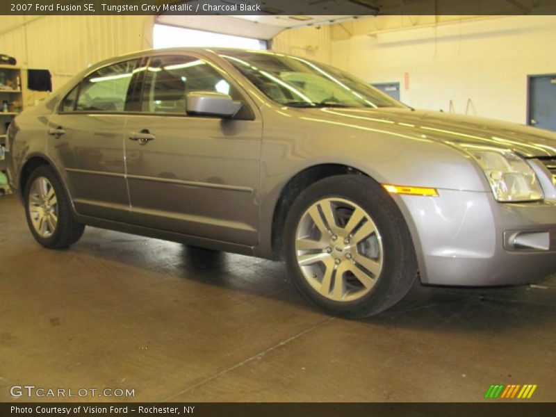 Tungsten Grey Metallic / Charcoal Black 2007 Ford Fusion SE