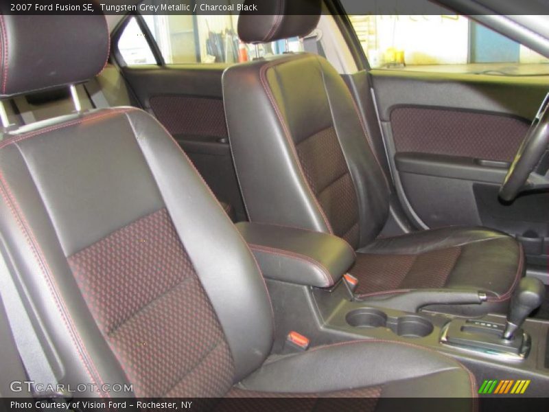 Tungsten Grey Metallic / Charcoal Black 2007 Ford Fusion SE