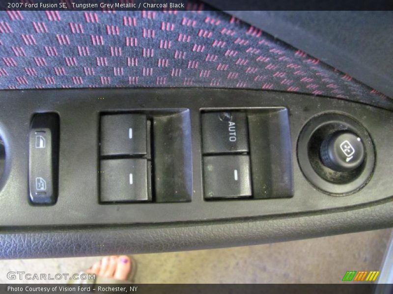 Tungsten Grey Metallic / Charcoal Black 2007 Ford Fusion SE